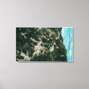 Auf die Alpen, LoweMt. Lowe, CA Leinwanddruck