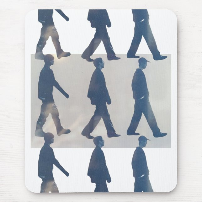 Auf die Erde wandern Mousepad (Vorne)