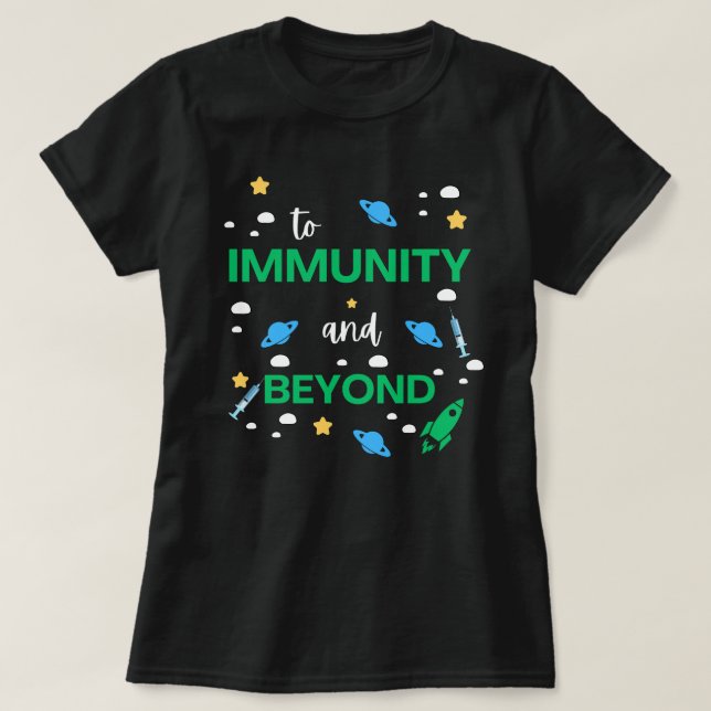 Auf die Immunität und über das Shirt hinaus, Peds  (Design vorne)