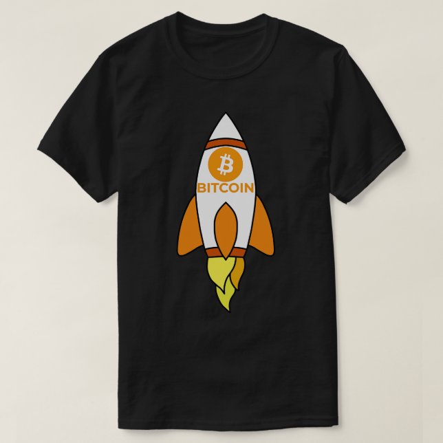 Auf die Mondrakete T-Shirt (Design vorne)