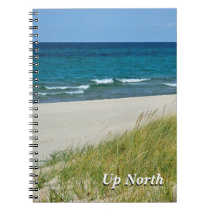 Auf die nördlichen Großen Seen im Summer Journal Notizblock