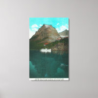 Auf die Sonne blickender Chalet