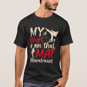 Auf dieser Mat Karate Tante Karate Tante 2 T-Shirt