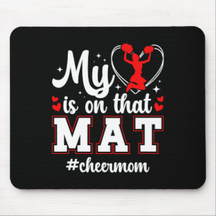 Auf dieser Matte jubeln Mom Cheerleading-Mama eine Mousepad