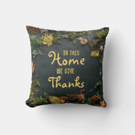 Auf dieser Zuhause danken wir Kissen