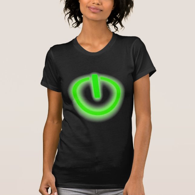 Auf (Dunkelheit) T-Shirt (Vorderseite)