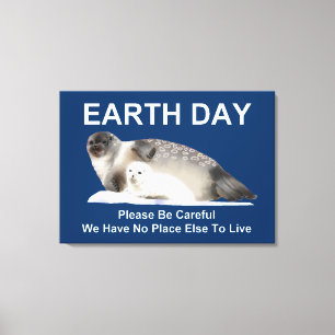 Auf dünnen Eisen Leinwanddruck