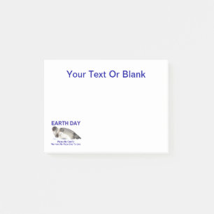 Auf dünnen Eisen Post-it Klebezettel