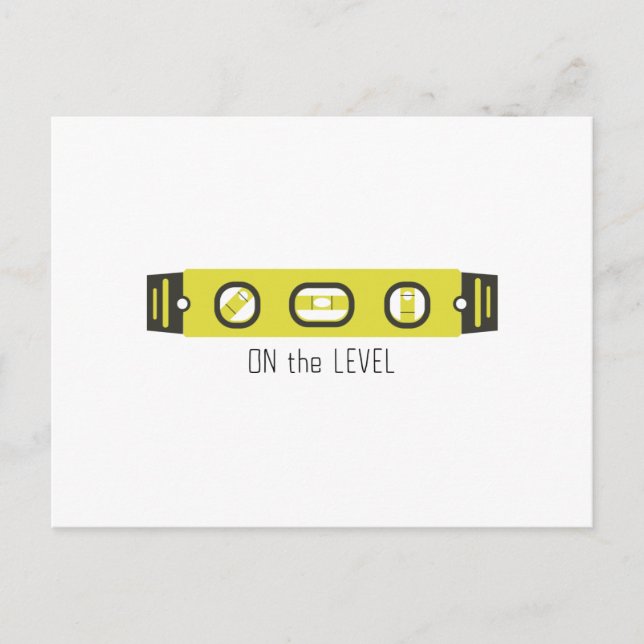 Auf Ebene Postkarte (Vorderseite)