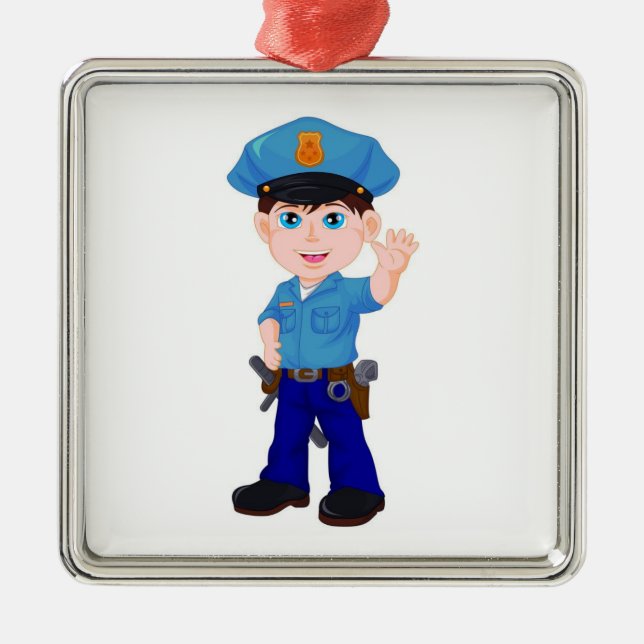 **AUF EINE BESONDERE POLIZEI** CHRISTMAS ORNAMENT (Vorne)