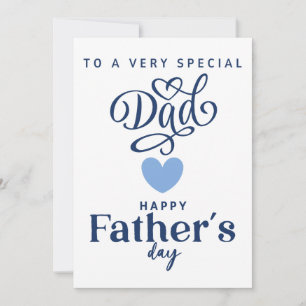 Auf eine ganz besondere Vater Happy Vathers Day Ca Einladung