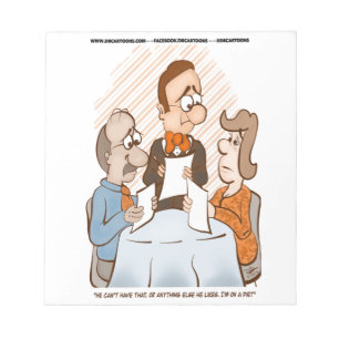 Auf einem Dialektort Notizblock