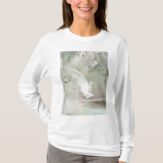 Auf einem grauen Morgen-T-Shirt T-Shirt (Vorderseite)