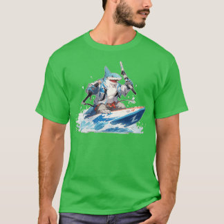 auf einem Jet Ski T-Shirt