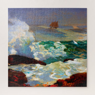 Auf einem Lee Shore Winslow Homer 1900 Puzzle