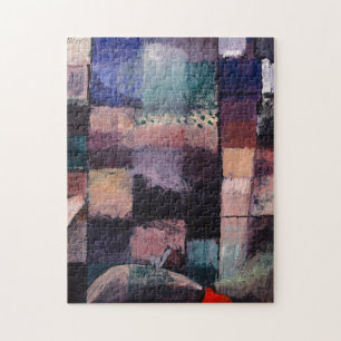 Auf einem Motiv aus Hammamet von Paul Klee Puzzle