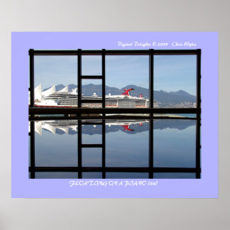 "AUF EINEM PIANO FLIESSEN (48)" POSTER