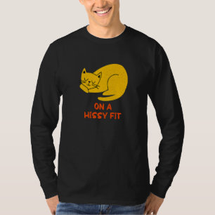 Auf einem Wutanfall Katze Humor Kätzchen Paare K T-Shirt
