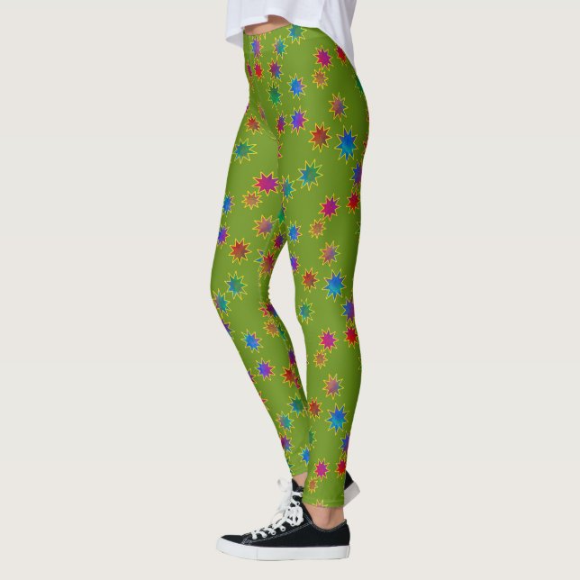 Auf einen Stern am Morgen Leggings (Links)