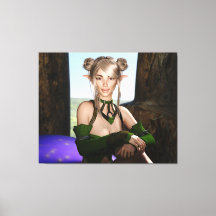 Auf einer Pilgerreise Leinwand Digitale Kunst gewa