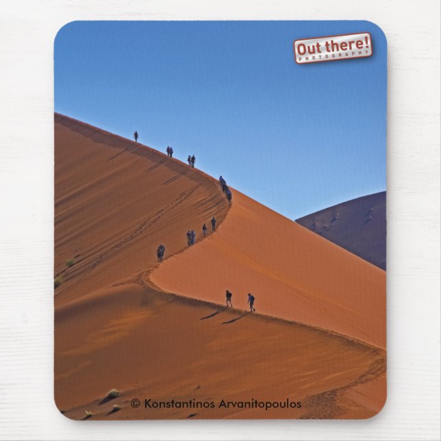 Auf einer riesigen Sanddüne Mousepad (Vorne)