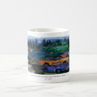 AUF EINER RUHIGEN NACHT KÖNNEN SIE SIE HÖREN, ZU TASSE