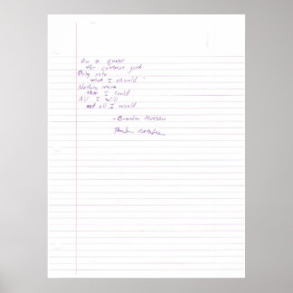 Auf einer Suche Poster