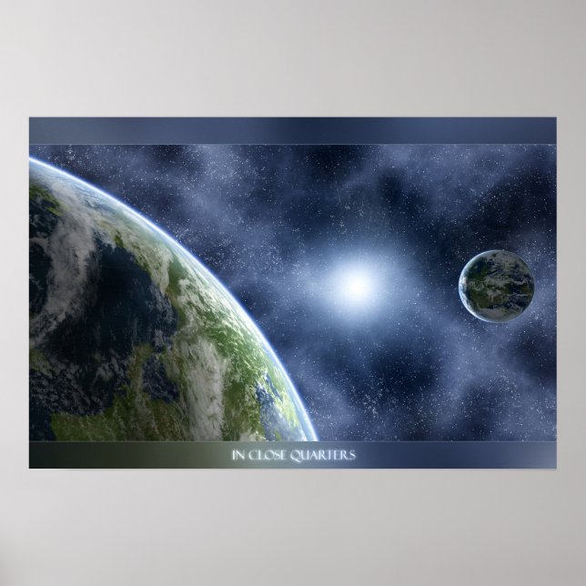 Auf engem Raum Poster (Vorne)
