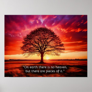 "Auf Erden gibt es keinen Himmel, aber es gibt Stü Poster