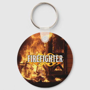 Auf Feuer Schlüsselanhänger