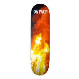 Auf Feuer-Skateboard Skateboard
