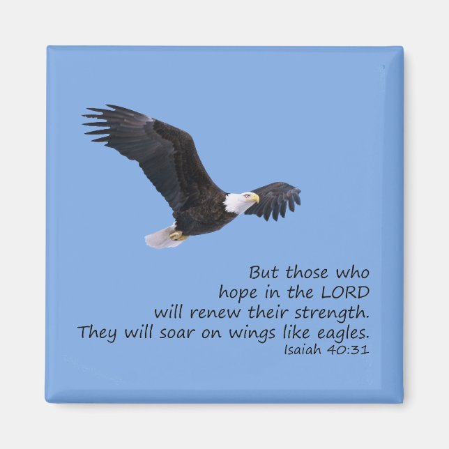 Auf Flügeln wie Eagles Magnet (Vorne)