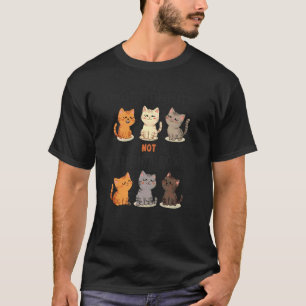 Auf gar keinen Fall alle in einer Reihe lustige Ka T-Shirt