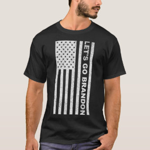 AUF GEHT'S BRANDON USA-FLAGGE T-Shirt