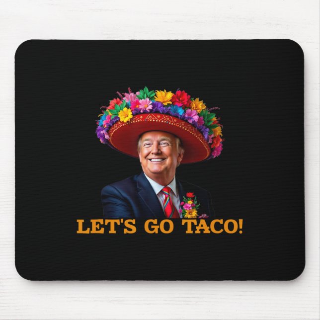 Auf geht's Taco 2 Mousepad (Vorne)