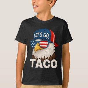Auf geht's Taco Lustig Trump kneift immer 32 T-Shirt