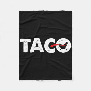 Auf geht's Taco Lustig Trump kneift immer 37 Fleecedecke