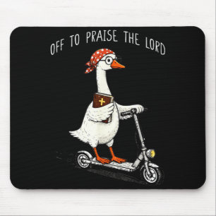 Auf geht's, um den Herrn zu loben Lustiger christl Mousepad