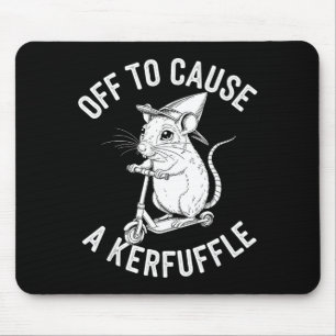 Auf geht's, um einen Wirbel zu verursachen, lustig Mousepad