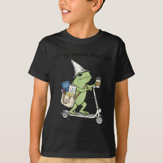 Auf geht's, um Englieacher-Frosch lustig zurück zu T-Shirt