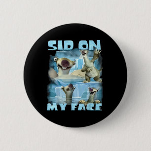 Auf Gesicht Sid Auf Gesicht Eiszeit Tier Selfie Lu Button