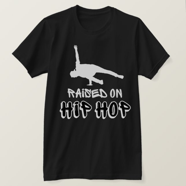 Auf Hip Hop Dancer angehoben T-Shirt (Design vorne)
