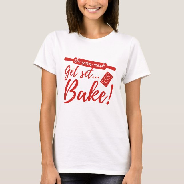Auf Ihr Zeichen T-Shirt (Vorderseite)
