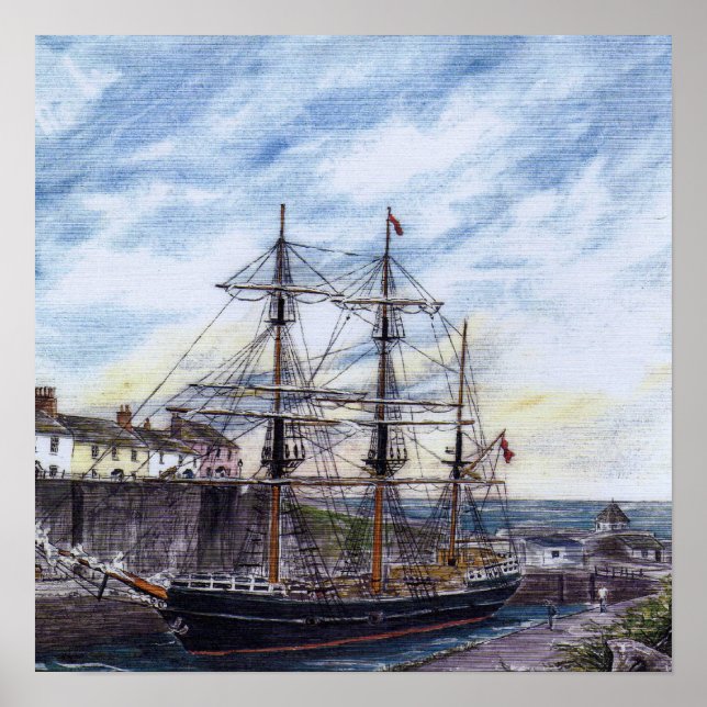 "Auf ihrem eigenen Poster" Poster (Vorne)