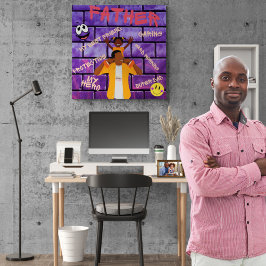 Auf Ihren Schultern (Vater und Tochter) Poster