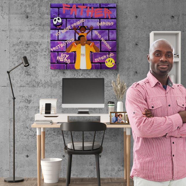 Auf Ihren Schultern (Vater und Tochter) Poster (Von Creator hochgeladen)