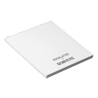 Auf ins Nichts Minimalistische tägliche Aufgabenli Notizblock