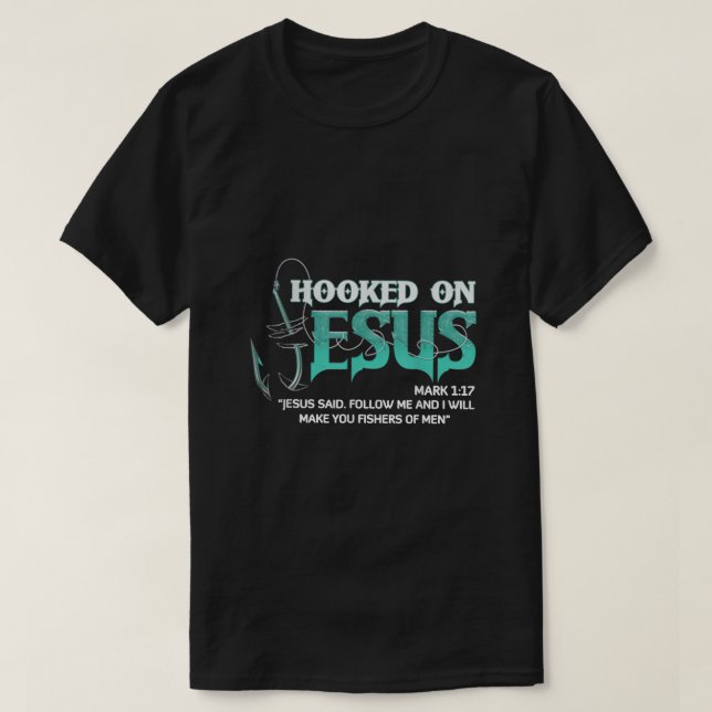 AUF JESUS MARK HOOKT T-Shirt (Design vorne)