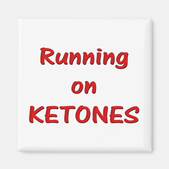 Auf Ketones laufen Magnet (Vorne)