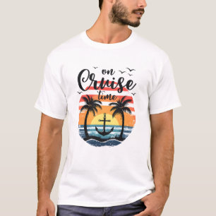 Auf Kreuzfahrt Frauen Coconut Tree Familie Sommer  T-Shirt